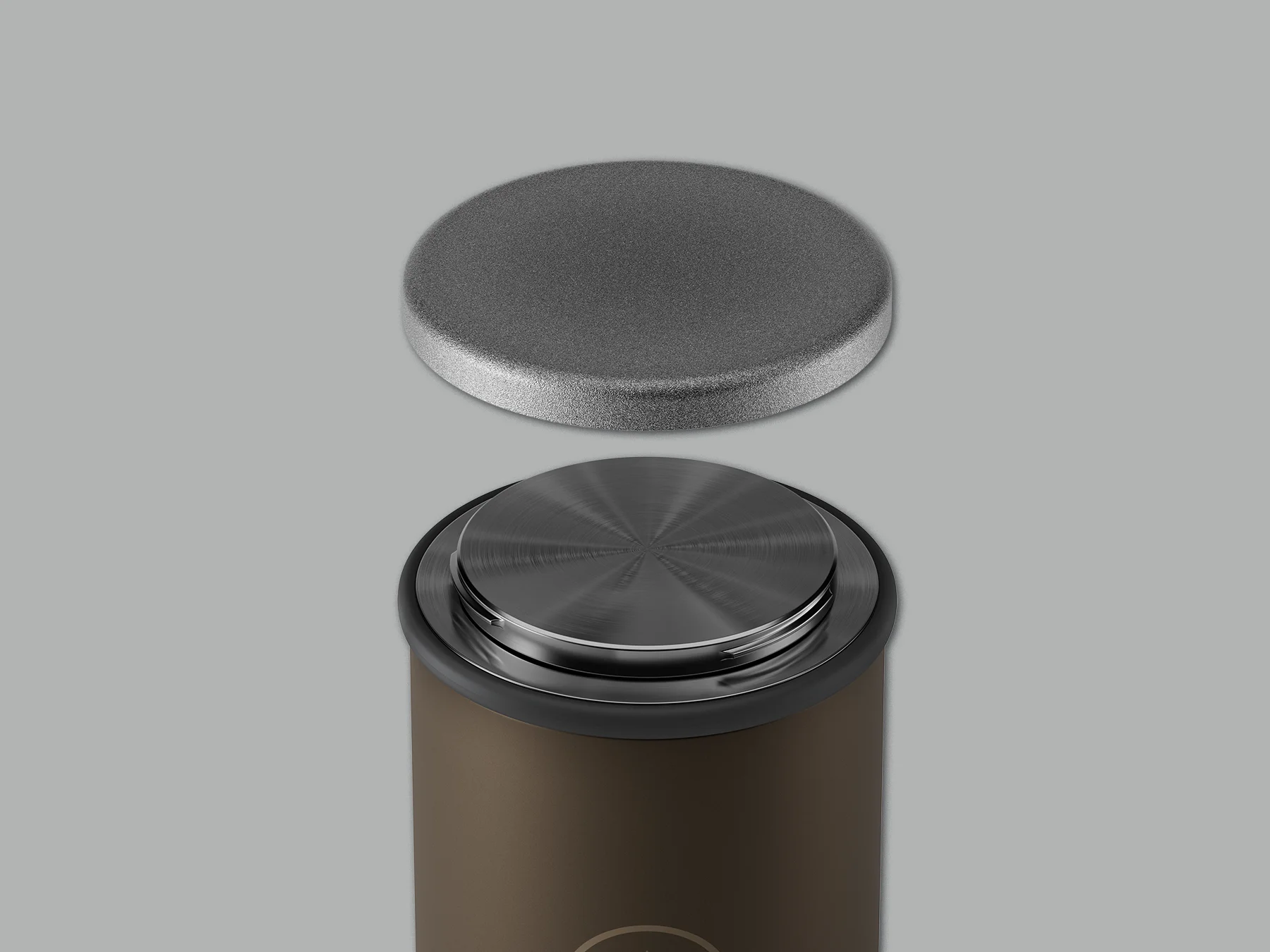 HORL®3 Pro Rollschleifer Nahaufnahme mit schwebender Standard Diamantscheibe zur Verdeutlichung des Quick Lock Features