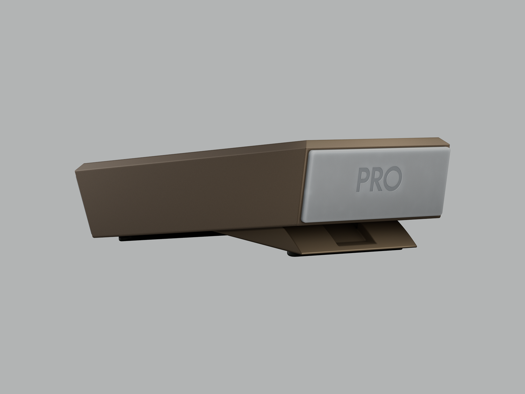 Ausgeklappte HORL®3 Pro magnetische Schleiflehre mit PRO-Schriftzug auf grauem Hintergrund